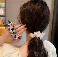 Beads hand made scrunchies