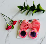Baby girl hair band and sunglasses